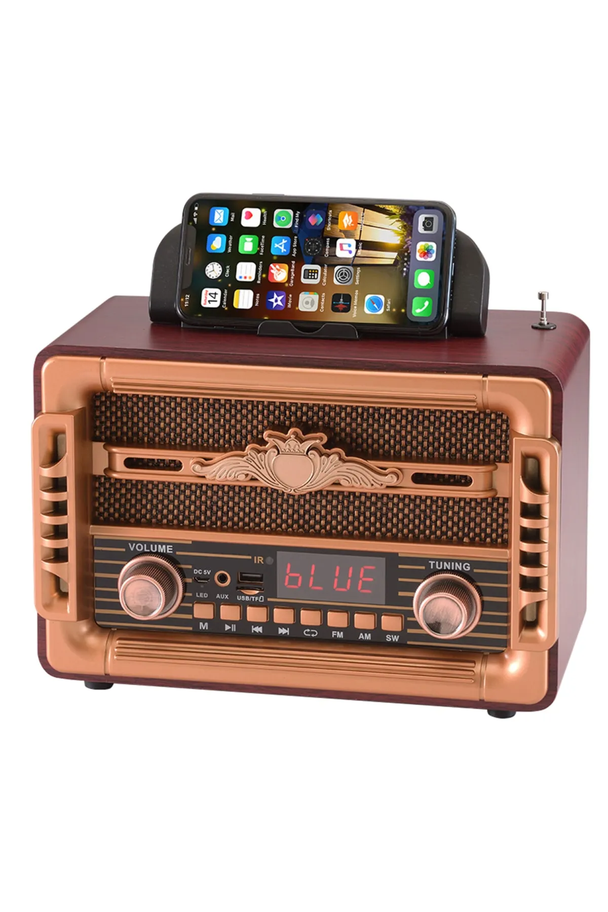 NNS%20Ns-8082BT%20Taşınabilir%20Nostaljik%20Radyo%20Bluetooth%20Speaker%20Usb+Tf%20card+Aux