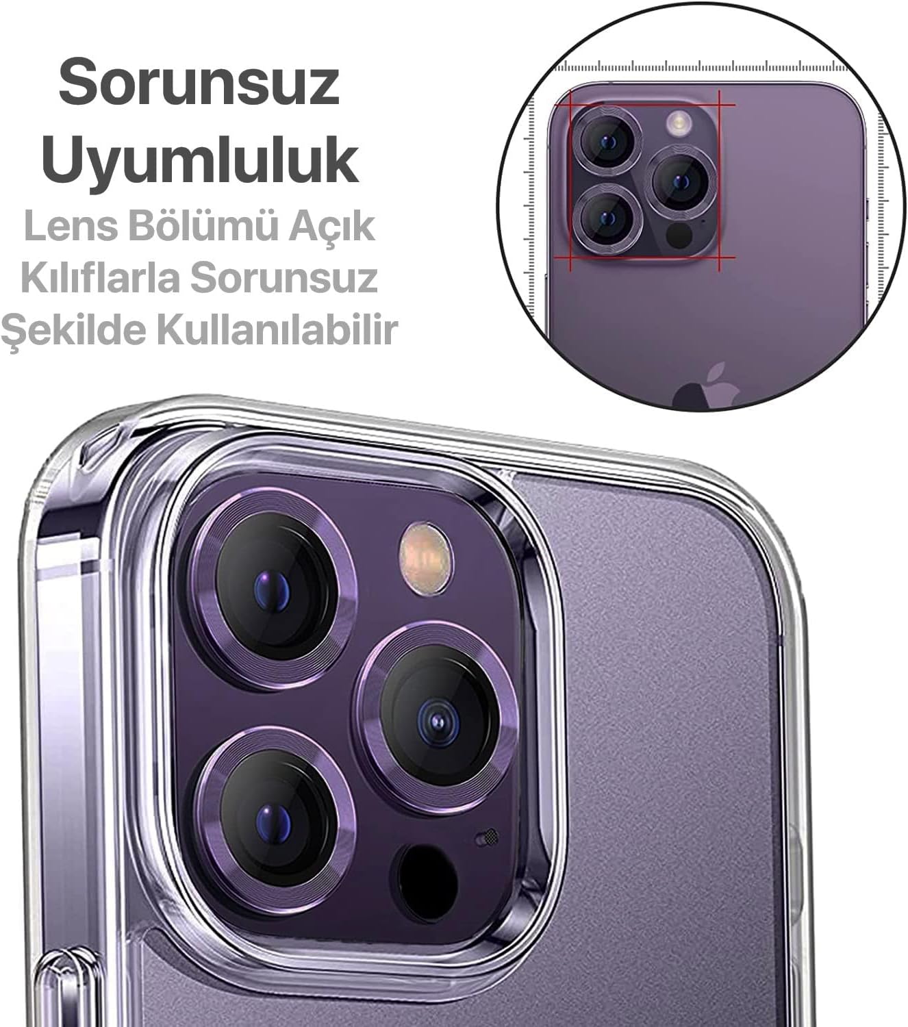 Esd%20iphone%2015%20Pro/15%20Pro%20Max%20iphone%2014%20Pro/14%20Pro%20Max%209H%20Safir%20Kamera%20Lens%20Koruyucu