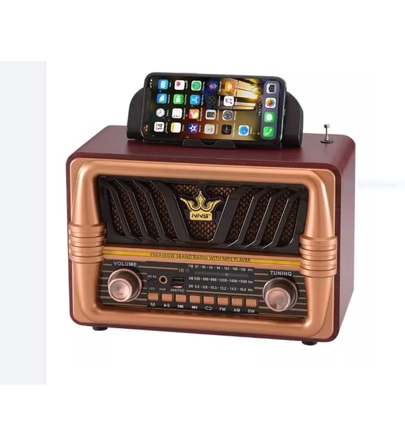 NNS%20Ns-8077BT%20Taşınabilir%20Nostaljik%20Radyo%20Bluetooth%20Speaker%20Usb+Tf%20card+Aux