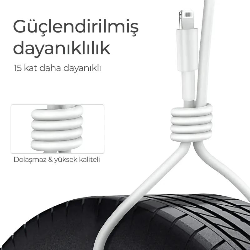 Deji%20Micro%20USB%20Şarj%20ve%20Data%20Kablosu%20Beyaz%201.2M