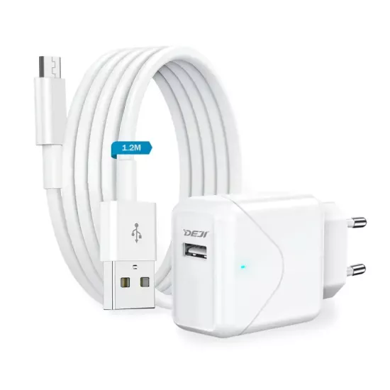 Deji Hızlı Şarj Aleti Seti 18W QC 3.0 Micro USB