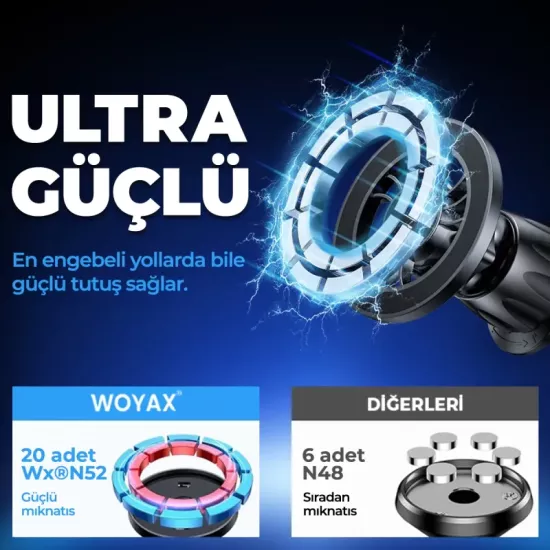 WOYAX AİRMAG  II ARAÇ İÇİ TELEFON TUTUCU