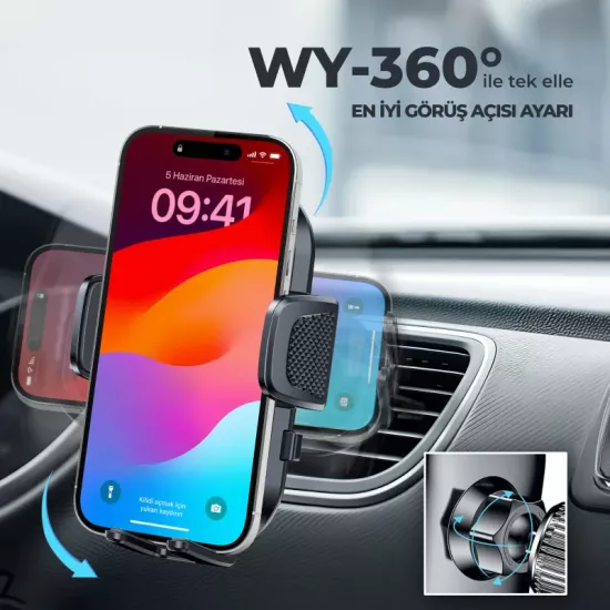 WOYAX HYBRİD ARAÇ İÇİ TELEFON TUTUCU