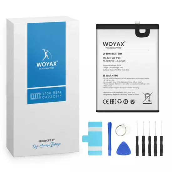 Woyax by Deji Reeder P13 Blue Max Batarya