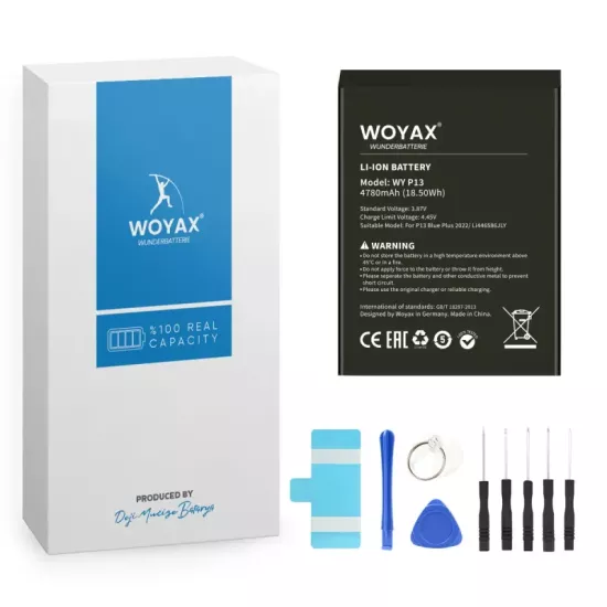 Woyax by Deji Reeder P13 Blue Plus 2022 Batarya