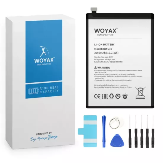 Woyax by Deji Reeder S19 Max Pro Batarya