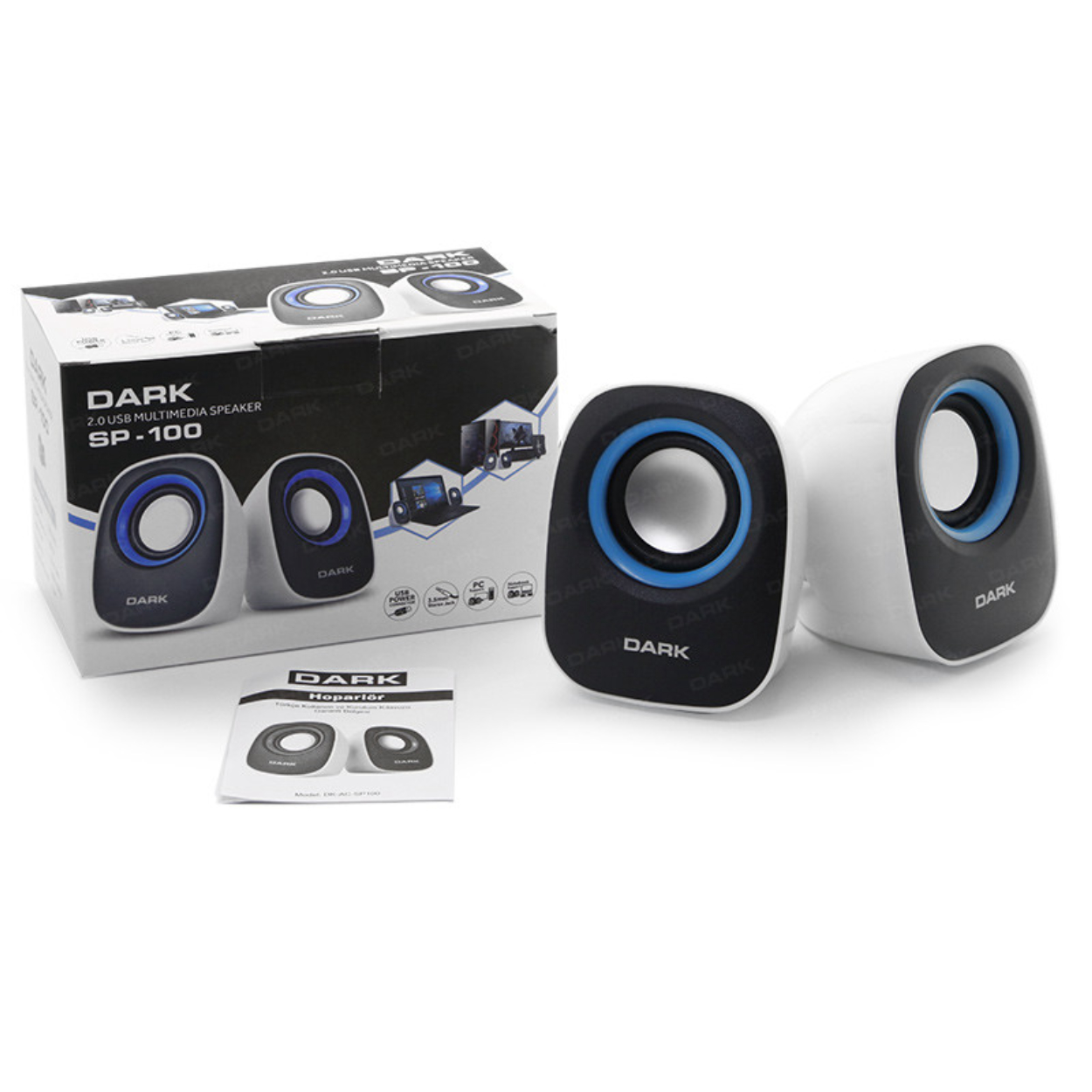 Dark%20DK-AC-SP100%20SP100%201+1%20Multimedia%20USB%20Speaker