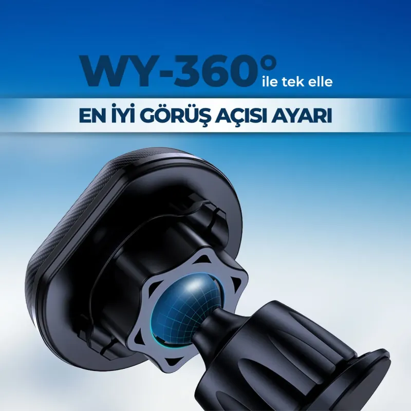 Woyax%20by%20Deji%20Güçlü%20Mıknatıslı%20Kancalı%20Araç%20İçi%20Telefon%20Tutucu