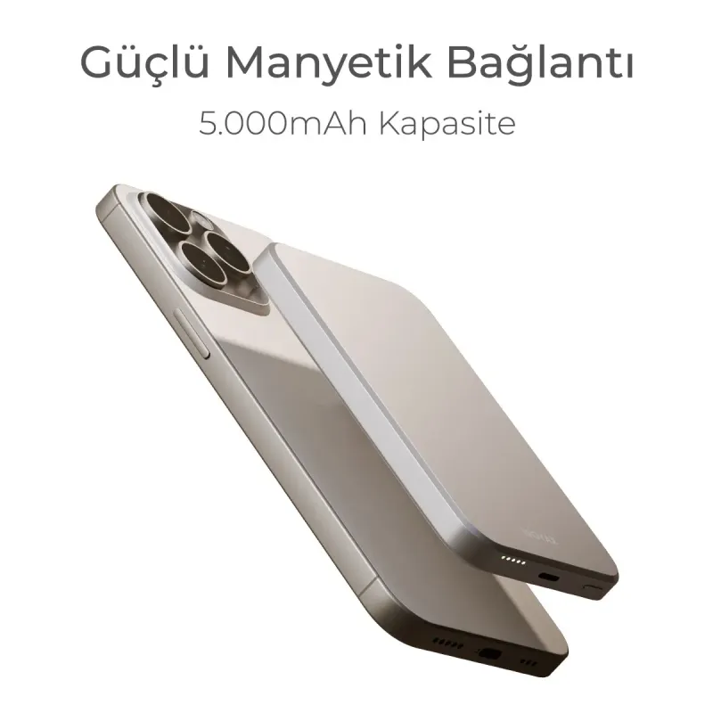 Woyax%20by%20Deji%20Magsafe%20Powerbank%205000%20mAh%2020W%20Hızlı%20Taşınabilir%20Şarj%20Cihazı