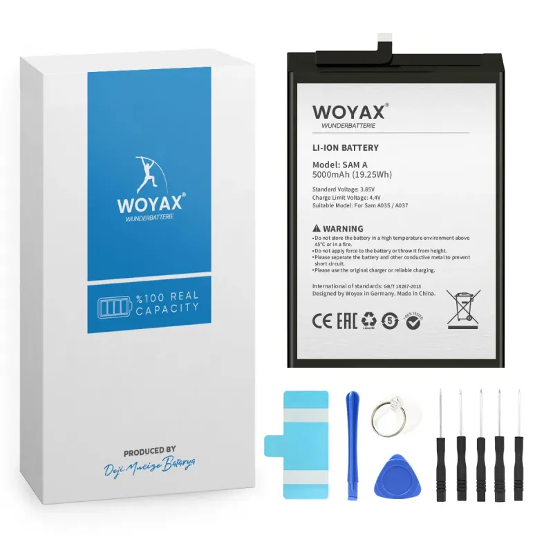 Woyax%20by%20Deji%20Samsung%20Galaxy%20A03S%20Batarya